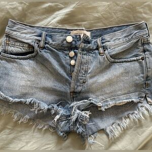 Free People Denim Shorts